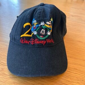 VINTAGE Disney Hat 1999-2000 celebration